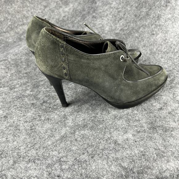 Elegant Gray Women's Heels - Picture 2 of 7
